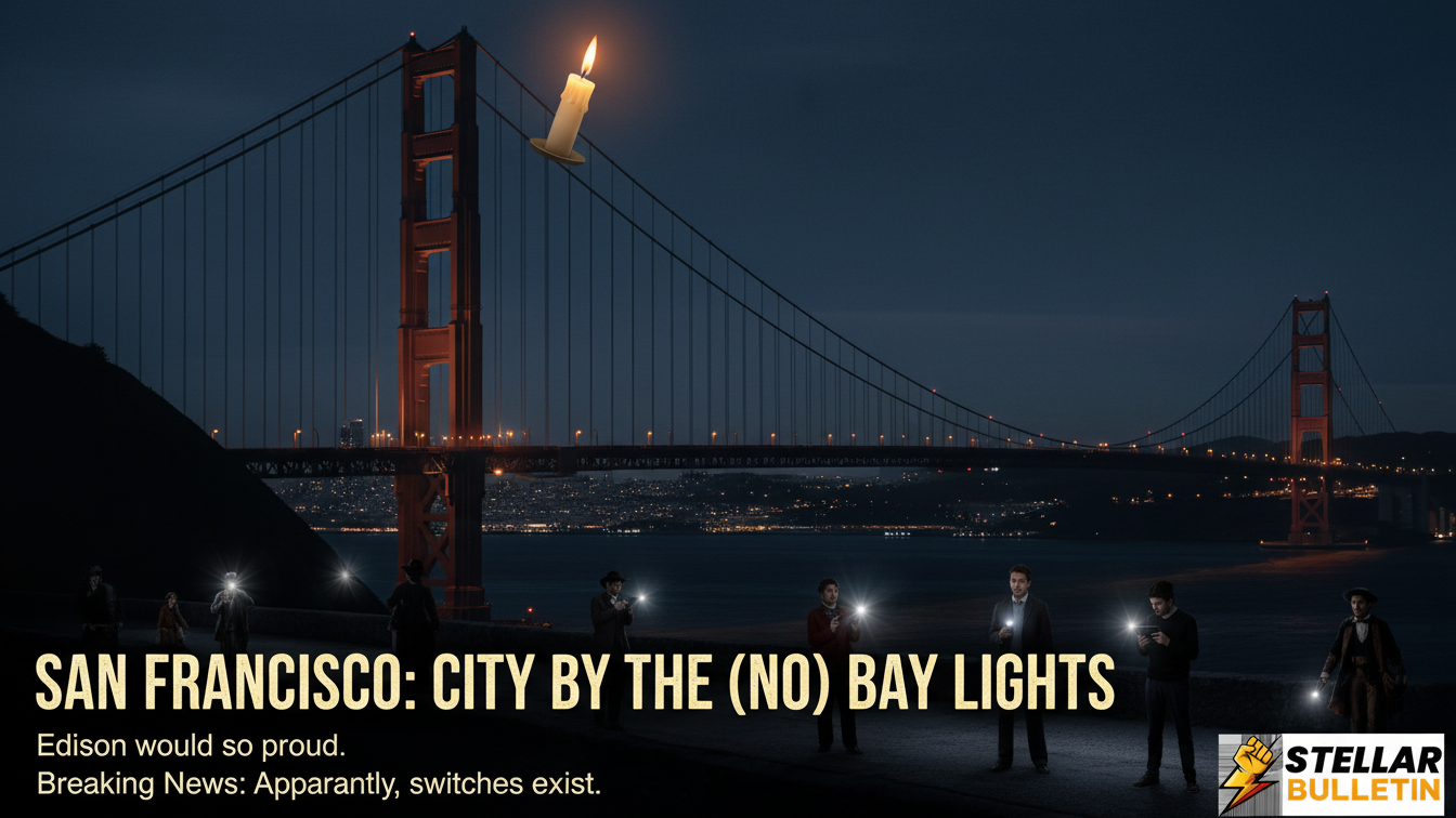 Firefighters battling a blaze at the PG&E substation on Mission Street, which was the primary cause of the san francisco power outage